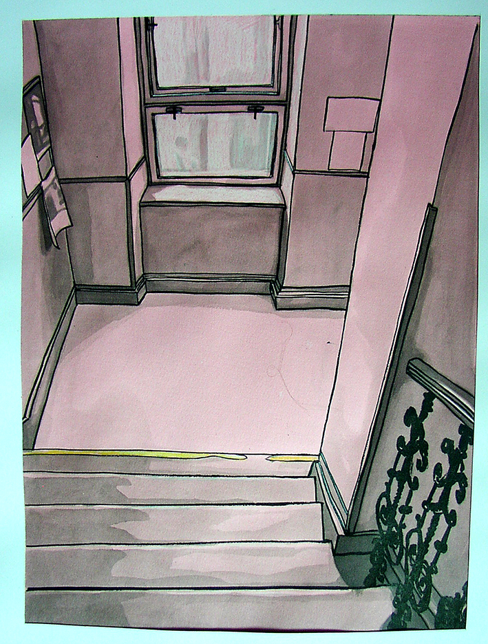 schodiště do patra